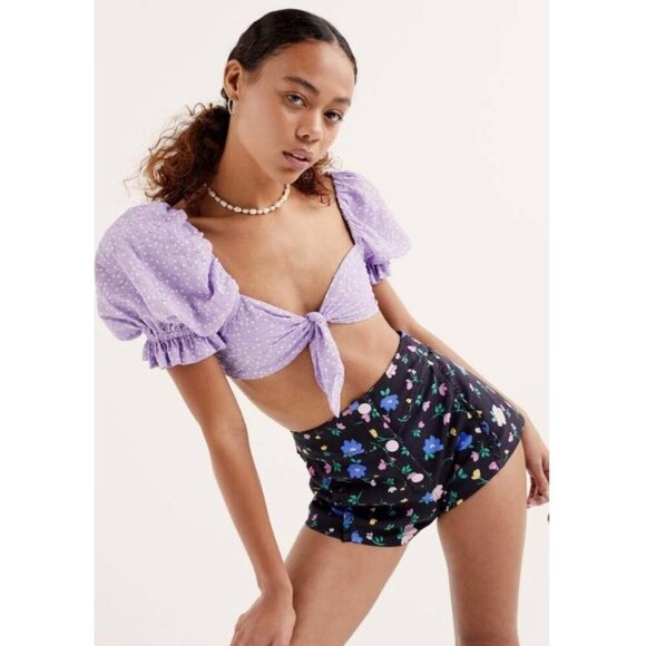 For Love & Lemons - FloralRobin Short NWT small $239 - Picture 1 of 11